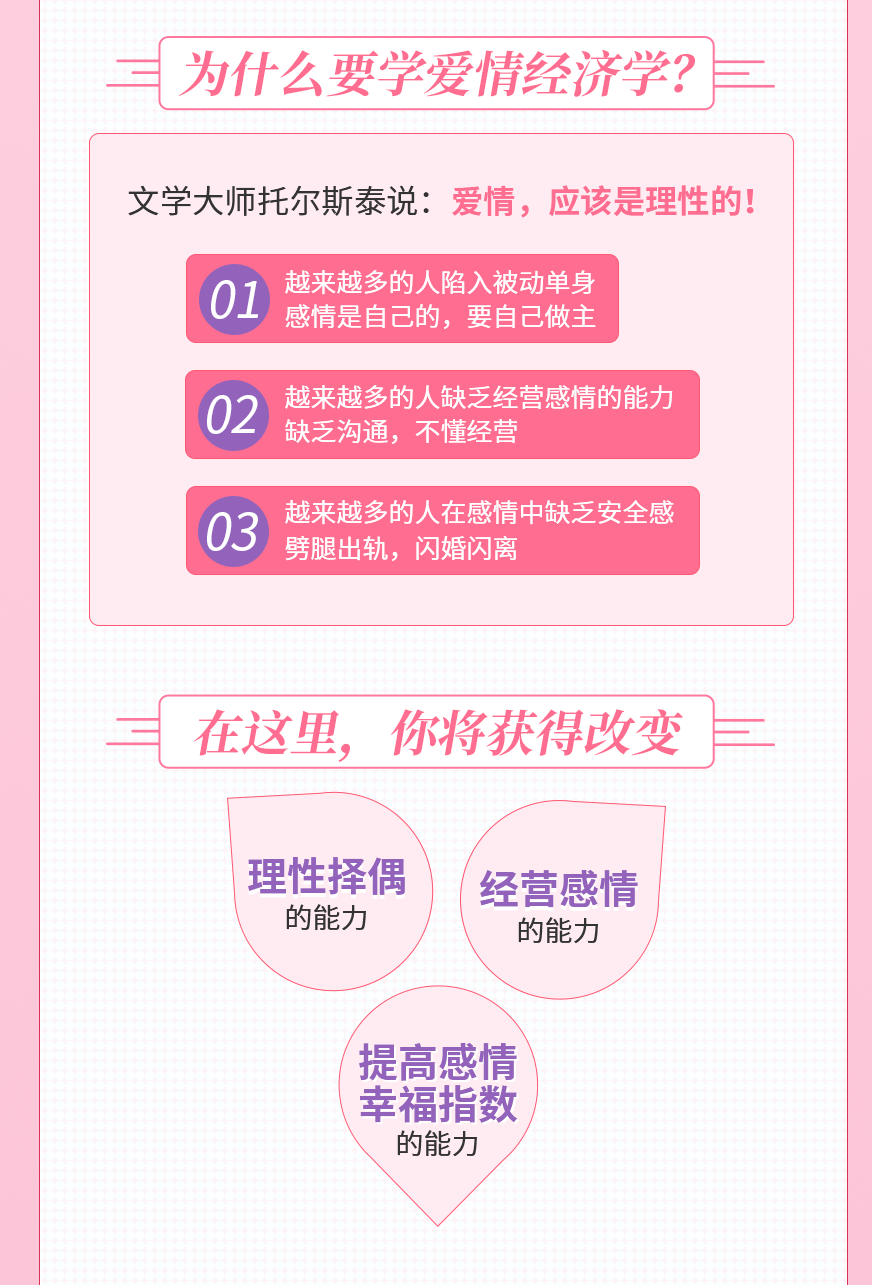 15節愛情經濟學課，讓你魅力綻放，幸福永久插圖2