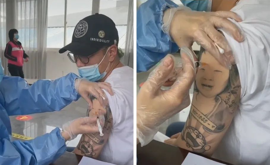 這孔雀紋身真大??！插圖21