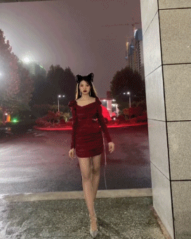 身高183的小姐姐cos阿貍魅惑，你頂得住嗎？插圖6