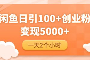 云天社閑魚引流精準創業粉，日引流100+百度網盤插圖
